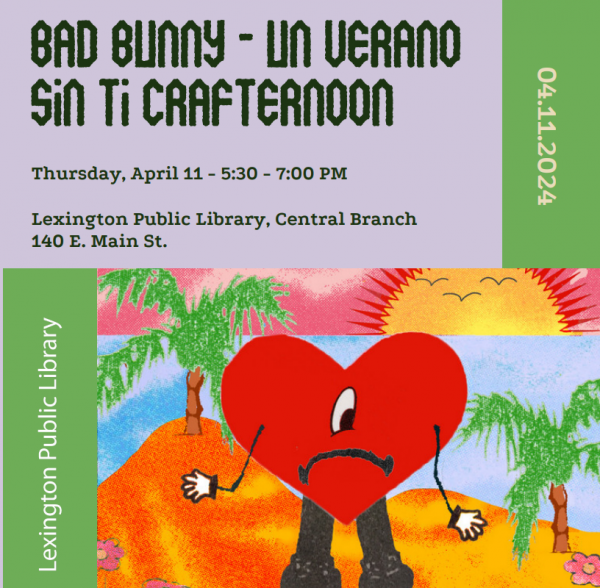 Image for event: Bad Bunny - Un Verano Sin Ti Crafternoon