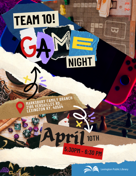 Image for event: Team 10 Game Nights