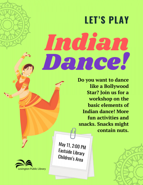 Image for event: Let's Play: Indian Dance