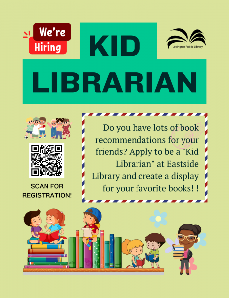 Image for event: Kid Librarian