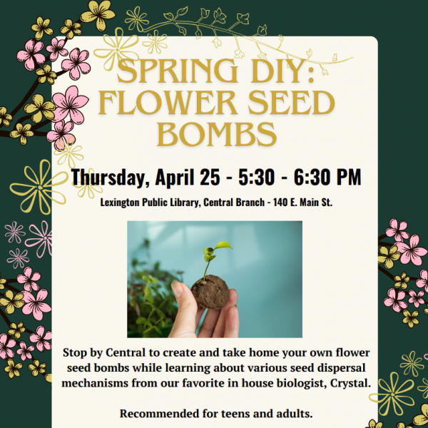 Image for event: Spring DIY: Flower Seed Bombs