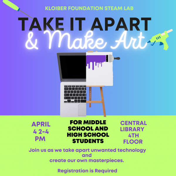 Image for event: Take It Apart and Make Art!